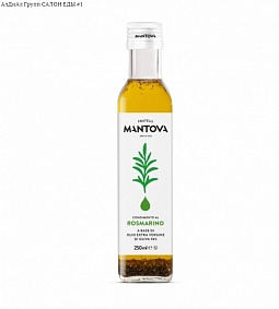 Масло оливковое Extra virgin с ароматом розмарина "Mantova" 250 мл