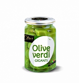 Оливки зеленые крупные с косточкой "Citres" 290/160 г